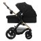 KINDERKRAFT Kombikinderwagen 3-in-1 Moov 2 XL Air Black