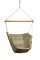 Hängesessel Hängesessel beige meliert HOJDAVAK MAXIMUS OUT mit Kissen, Holz Indoor, Seil weiß