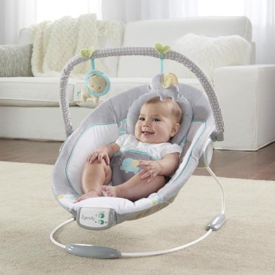 INGENUITY Chaise longue vibrante avec mélodie Morrison 0m+ jusqu'à 9 kg, 2019