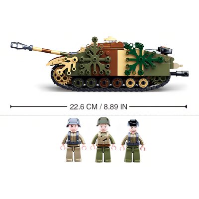 Sluban Army N38-B0858 Zamaskowany czołg opancerzony