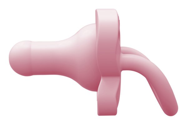 DR.BROWN'S Smoczek HappyPaci 0-6m 2 szt., różowy/zielony (PS12007)