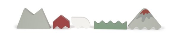 small foot Drvene kocke Dino