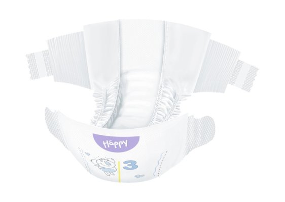 BELLA HAPPY Baby Midi Wegwerfwindeln 5-9 kg 16 Stk