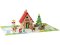 Jeujura Wooden Building Kit 90 Pieces Christmas Cottage