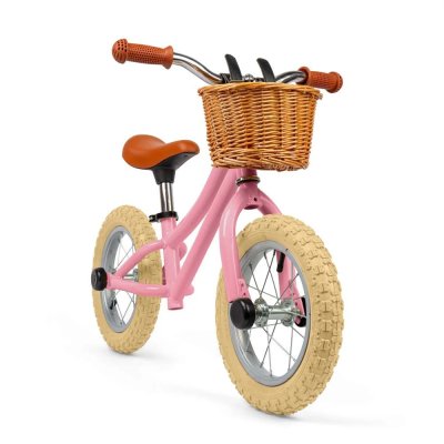 Bigjigs Toys Rower biegowy balansowy różowy