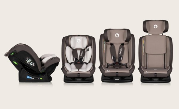 LIONELO Seggiolino Auto Aart i-Size (40-150 cm) Beige Latte