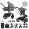 EASYWALKER Kombi-Kinderwagen Harvey⁵ Pebble Grey XXL AIR