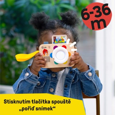 BABY EINSTEIN Jucărie interactivă cu sunet aparat foto HAPE 6luni+