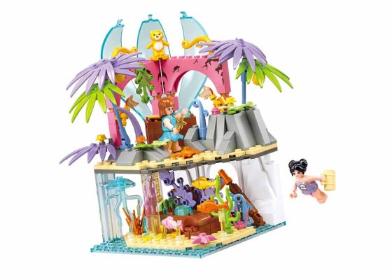 Sluban Girls Dream Kincskeresés M38-B1172 Rejtett sziget
