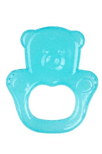 BABYONO Teether cooling bear turquoise