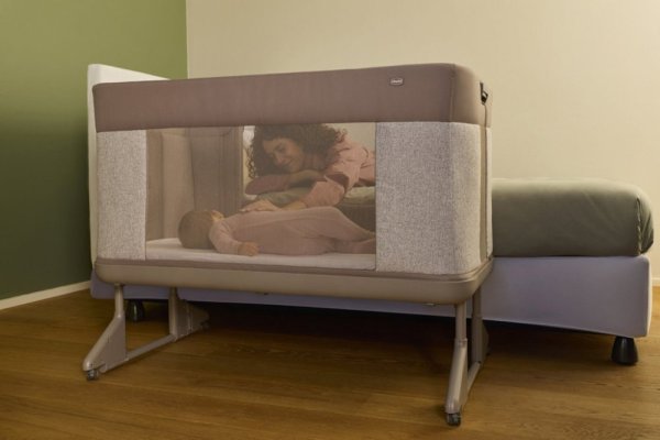 CHICCO Bed Next2Me Forever - Moon Grey