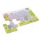 Bigjigs Toys Puzzle 3w1 zwierzątka safari