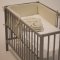 PETITE&MARS Mantinel ochranný do postýlky TILLY Light Grey 180 cm