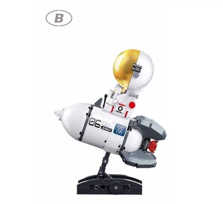 Sluban Pleyerid M38-P8001 Astronaute sur Mars B