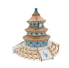 Woodcraft Drvene 3D puzzle Hram neba