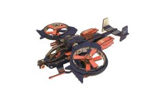 Woodcraft Drewniane puzzle 3D Samolot bojowy RAD