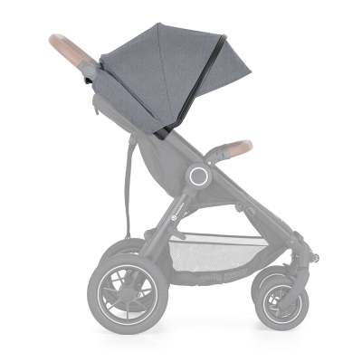 PETITE&MARS Stříška na kočárek Street+/Street2 Ultimate Grey