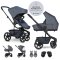 EASYWALKER Set XL Kombikinderwagen Harvey NXT mit Zubehör Deep Blue