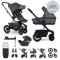 EASYWALKER SET Kinderwagen 4in1 Harvey⁵ Premium Mineral Grey XXL AIR + CYBEX Aton B2 i-Size