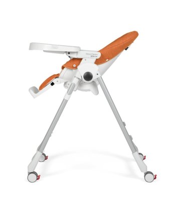 PEG PÉREGO Esszimmerstuhl Prima Pappa Follow Me 2022 Hi-Tech Licorice + gratis Riegel