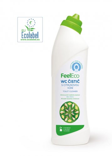 Limpador de banheiro FEEL ECO com aroma cítrico 750 ml