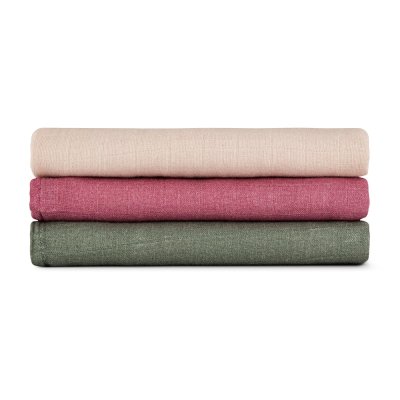 PETITE&MARS Sada plen bambusová mušelínová 3ks Moussy Botanic Tones 68 x 68 cm