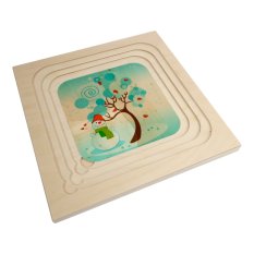 Hess Lesene puzzle letni časi
