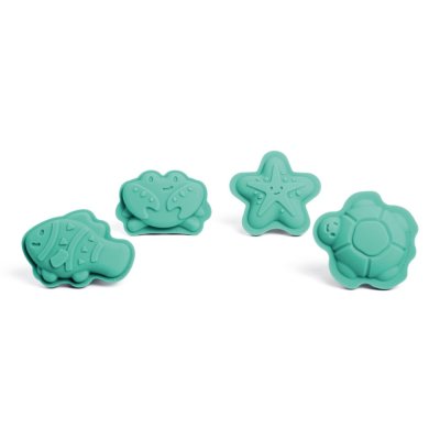 Bigjigs Toys Moules en silicone verts Eggshell