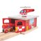 Bigjigs Rail Depo Straż Pożarna