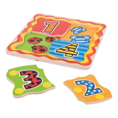 Bigjigs Toys Moja prva sestavljanka za učenje štetja