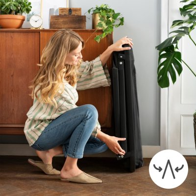 KINDERKRAFT Potovalna posteljica Sofi plus Grey