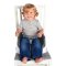 INGENUITY Sitzerhöhung SmartClean Toddler - Slate 2J+ bis 15 kg