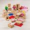 Bigjigs Toys Puppenhaus Möbelset und Familie Figuren