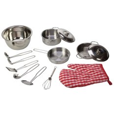 Bigjigs Toys Metallisches Geschirrset
