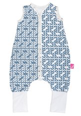 MOTHERHOOD Schlafsack Musselin mit Hose Blue Classics 12-18m 0,5 Tog