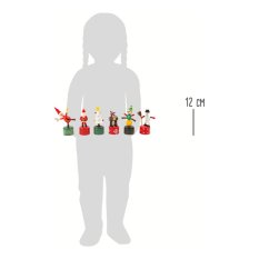 small foot Vianočná tancujúca figúrka 1 ks