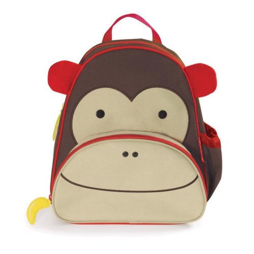 SKIP HOP Zoo Backpack for Kindergarten Monkey 3yrs+