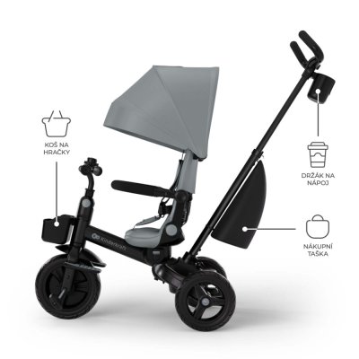 KINDERKRAFT Dreirad Aveo 2 Plus Grey