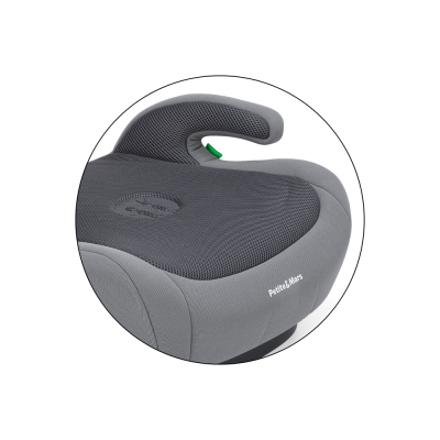 PETITE&MARS Podsedák Optimus Pro i-Size Grey Air 125 - 150 cm (22-36 kg)