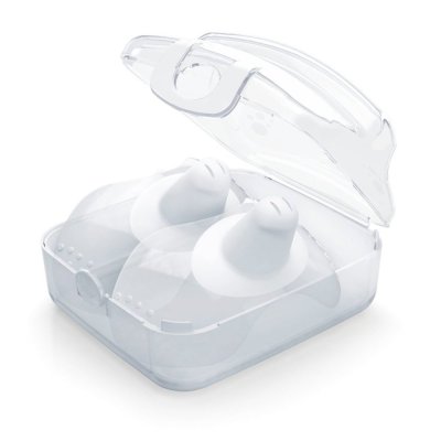 CHICCO Brustwarzenschutz SkinToSkin Silikon 2 Stück M/L