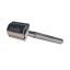 Metal Shaver with Holder and 10 Razor Blades - Silver