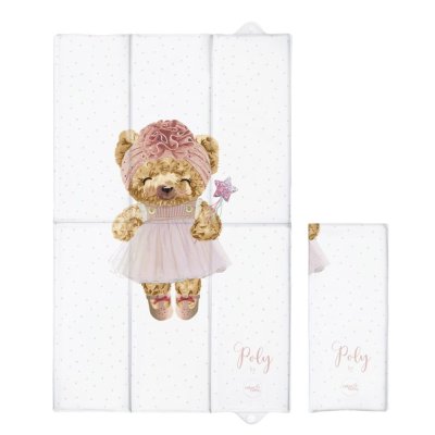 CEBA BABY Wickelauflage Reise (80x50) Fluffy Puffy Poly