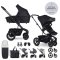 EASYWALKER Kombikinderwagen Harvey⁵ Midnight Black XXL AIR