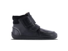 Be Lenka Winterschoenen voor kinderen op blote voeten Panda 2.0 - geheel zwart