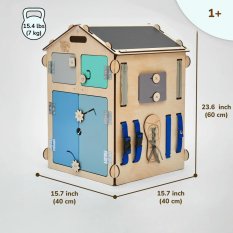 BusyKids Activity board Domček mätový