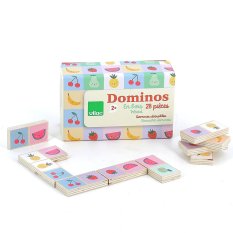 Vilac Dřevěné domino Ovoce a zelenina Sarah Betz