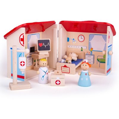 Bigjigs Toys Niedźwiedzi szpital