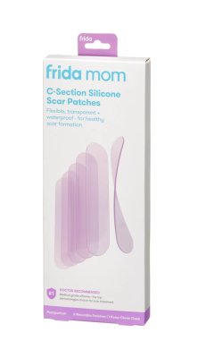 FRIDA MOM Adesivos de silicone para cicatrizes de cesariana