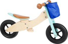 small foot Drewniany rowerek biegowy Maxi 2 w 1 turkusowy
