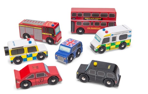 Le Toy Van Conjunto de carros de brincar London
